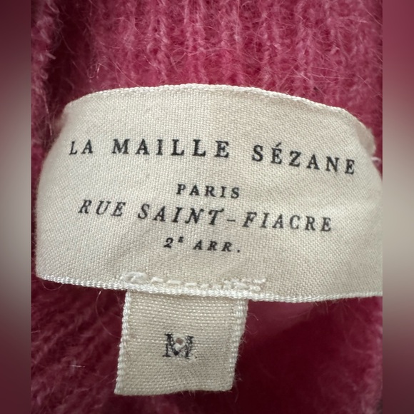 Sézane Enola dress in peony size M - Picture 9 of 9